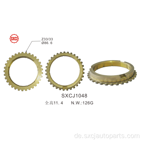 Hot Sale Manual Auto Parts Getriebe Synchronizer Ring OEM MD703465 für Nissan